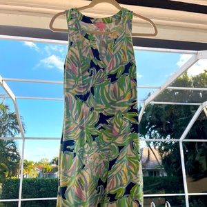 Extra small sleeveless pastel Lilly Pulitzer dress